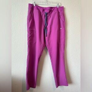 Figs Women's Straight Leg Pants, Bright Fuschia